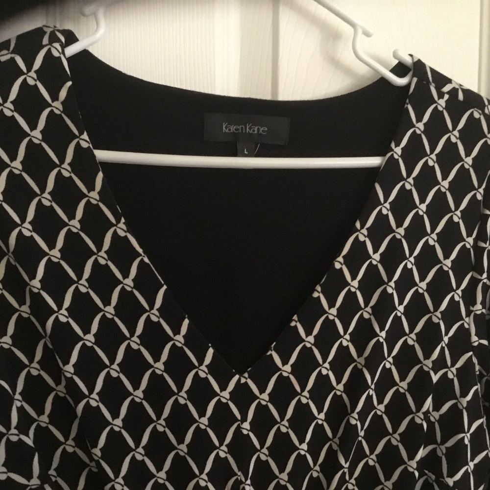 Beautiful V-neck Contemporary Dress